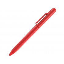 Ручка пластиковая шариковая FAMILY SOFIA, soft touch, зеленая