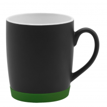 Кружка Make Me To Go, чёрная с оранжевым