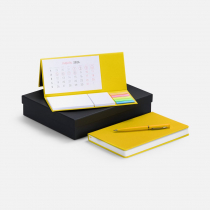 Набор Grade с календарем, желтый Набор Grade с календарем, желтый