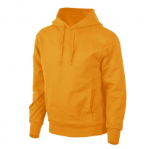 Толстовка с капюшоном без молнии, унисекс, черная