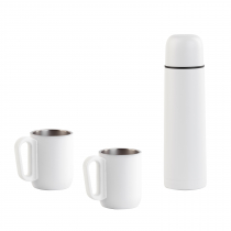 Набор Гейзер с пудровым покрытием, белый