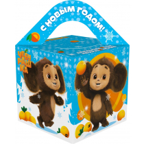Кубик большой Чебурашка, новогодний подарок, классический