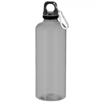 Бутылка пластиковая для воды Clipster, черная