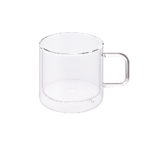 Кружка стеклянная с двойными стенками Luna