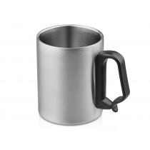 Стальная кружка с двойными стенками Climber Max, черная