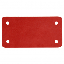 Шеврон 30*60 мм, красный