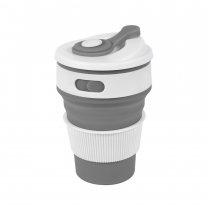 Стакан складной BUTTON, синий