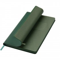 Ежедневник Latte soft touch, недатированный, синий