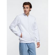 Бомбер Graduate, унисекс, молочно-белый