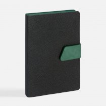 Ежедневник Strap, недатированный, черно-синий