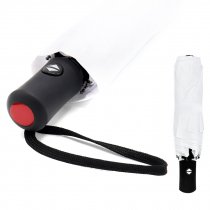 Автоматический противоштормовой зонт Vortex To Go, белый салатовым