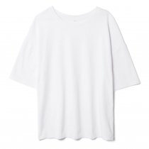 Футболка унисекс оверсайз Crosstown, белая, уценка, размер S