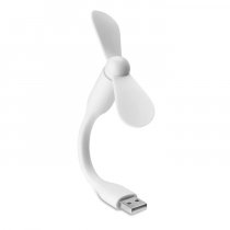 Настольный USB вентилятор, белый Настольный USB вентилятор, белый