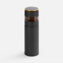 Смарт-бутылка с инфьюзером Thermory, черная Смарт-бутылка с инфьюзером Thermory, черная