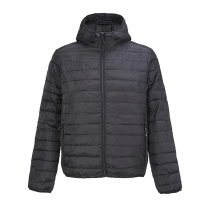 Куртка мужская STREAM HOODED, черная Куртка мужская STREAM HOODED, черная