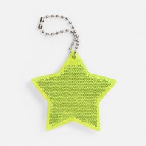 Пешеходный светоотражатель с цепочкой Звезда