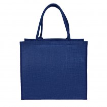 Сумка из джута Caravan Jute, темно-синяя