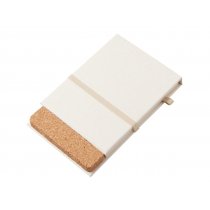 Блокнот А6 Milky S с подставкой из пробки