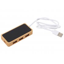 USB хаб с подсветкой лого Reedia S5, 3*USB, 1*Type C