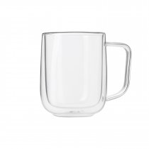 Кружка стеклянная с двойными стенками Viora