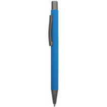 Ручка шариковая Direct Mirror, голубая