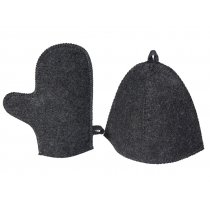 Банный набор из шапки и рукавицы Renew