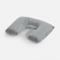 Надувная подушка под шею в чехле Sleep, оранжевая