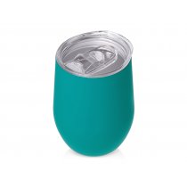 Вакуумная термокружка Sense Gum, непротекаемая крышка, soft-touch