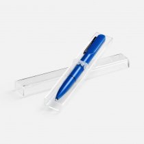 Ручка шариковая Lucenti с подсветкой логотипа, в футляре