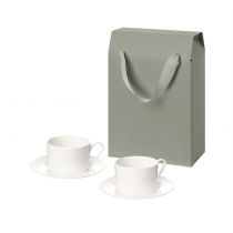 Подарочный набор Мокко (Mokko) в коробке-пакете, серый