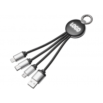 Зарядный кабель 3-в-1 с подсветкой лого Ion mini