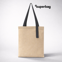 Шоппер Superbag Light, неокрашенный с красным