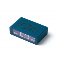 Часы настольные Flip Mini, темно-бирюзовые
