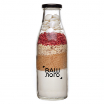 Смесь для выпечки кексов Bambingo с малиной, миндалем и белым шоколадом (500 мл)