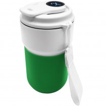 Термокружка вакуумная герметичная с дисплеем Clive To Go, белая