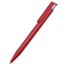 Ручка пластиковая Seta, темно-синяя