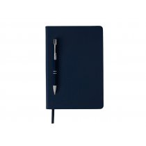 Бизнес-блокнот А5 С3 soft-touch с магнитным держателем для ручки