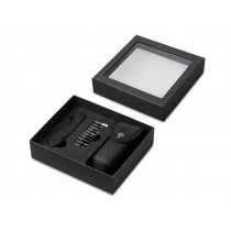 Универсальный мультитул с битами в подарочной упаковке с окном Шэйп, черный