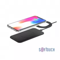 Настольное беспроводное зарядное устройство Slim SOFTTOUCH Настольное беспроводное зарядное устройство Slim SOFTTOUCH