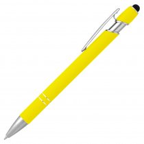 Ручка шариковая Star Soft Touch Shiny Silver Requis