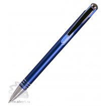 Шариковая ручка Bello Colour, синяя с голубым