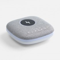 Bluetooth колонка с беспроводной зарядкой и подсветкой Terrafonic