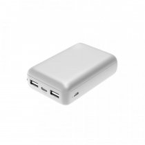 Зарядное устройство Compact+, 10000 mAh, белое Зарядное устройство Compact+, 10000 mAh, белое