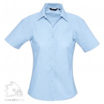 Рубашка Eden 140, женская, голубая