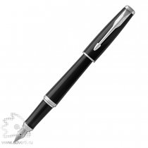 Ручка Parker перьевая «Urban London Cab Black CT F»