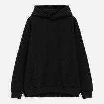 Худи оверсайз Daylero, унисекс, черное
