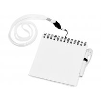 Блокнот Журналист с ручкой, А6, белый