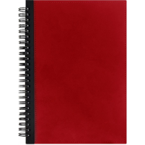 Ежедневник Notera Maxi, недатированный, красный