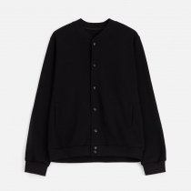 Бомбер унисекс Nuppu, черный