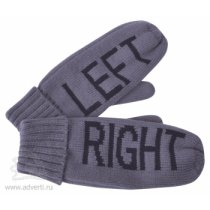 Рукавицы мужские Left&Right с теплой подкладкой